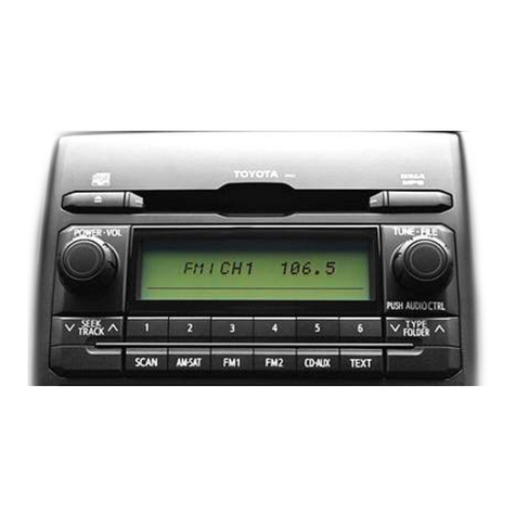 Toyota AUX-TOY3 Quick start installation guide