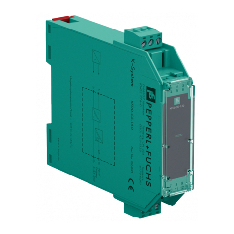 Pepperl+Fuchs KFD0-CS .50 Series manual