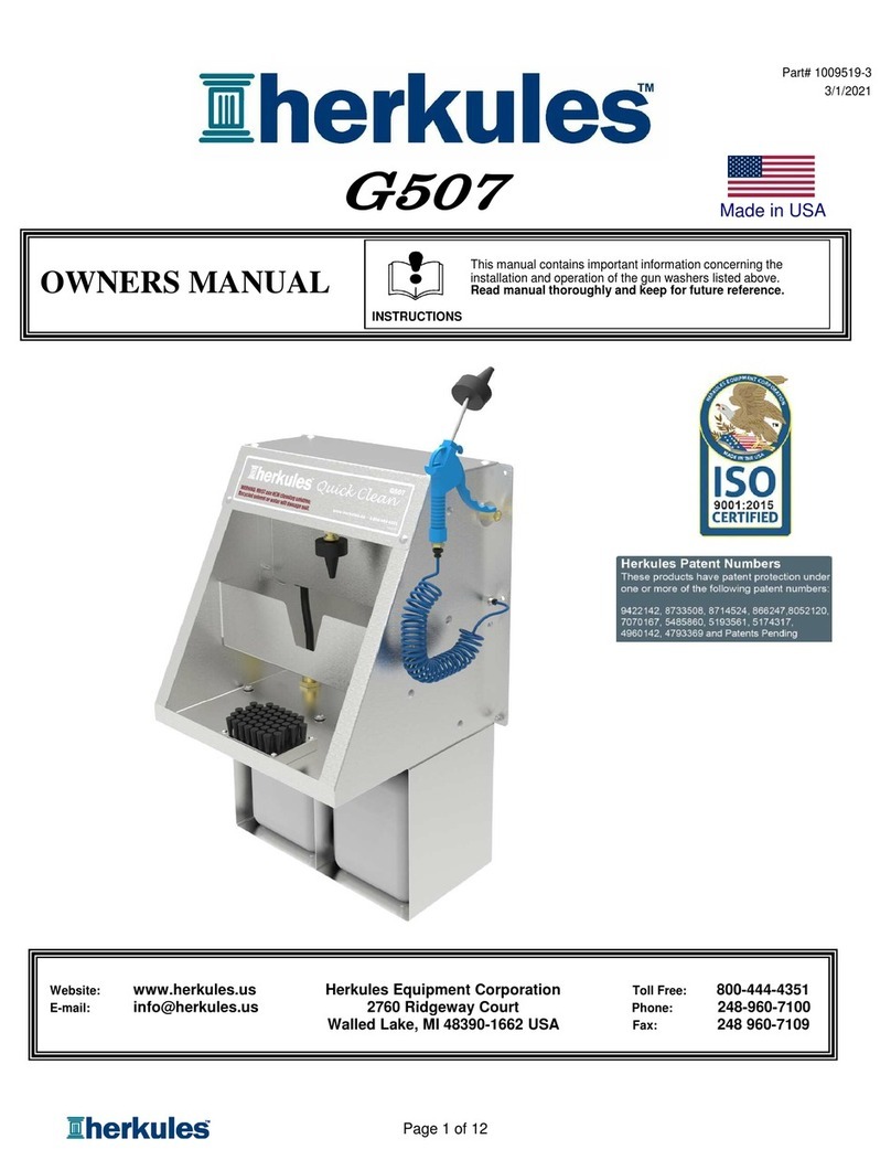 HERKULES G507 owner's manual