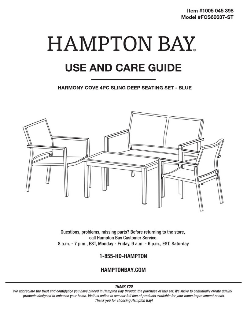 HAMPTON BAY FCS60637-ST User manual HAMPTON BAY FCS60637-ST User manual
