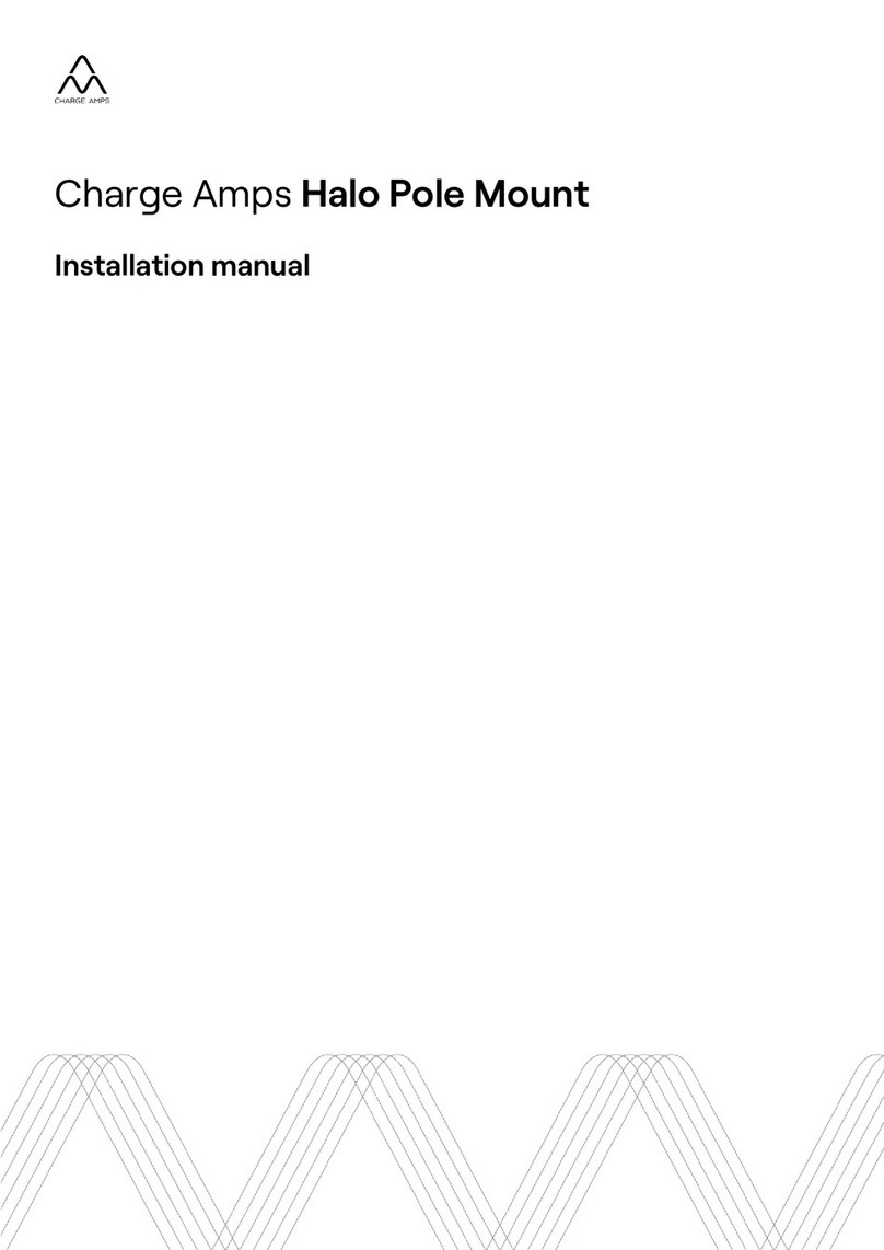 Charge Amps Halo Pole Mount installation manual
