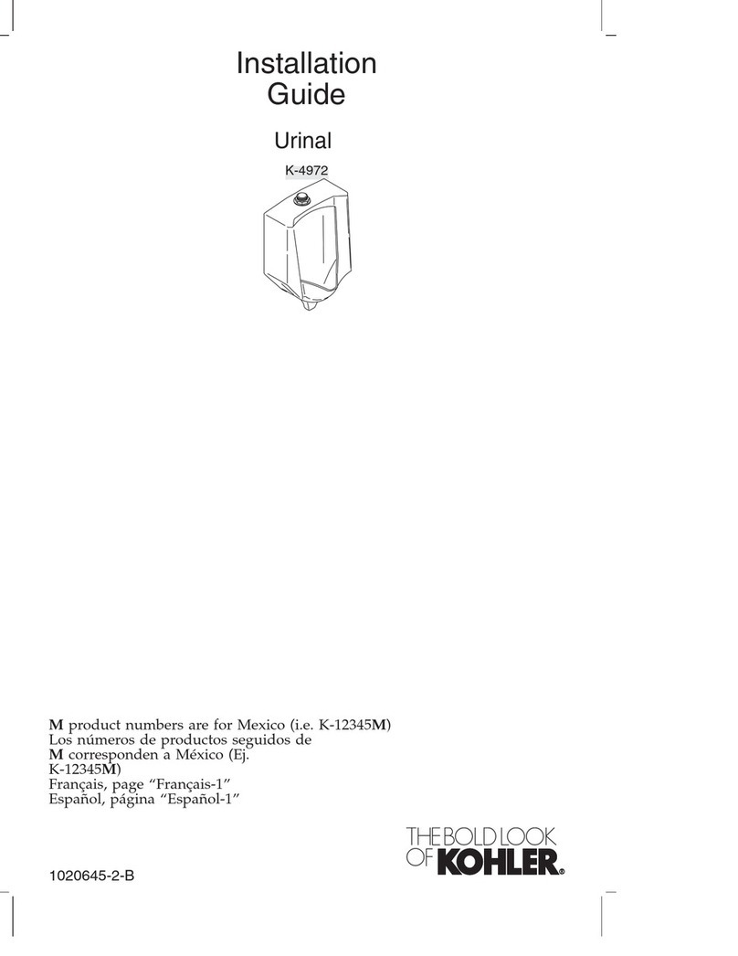 Kohler Stanwell K-4972 installation guide