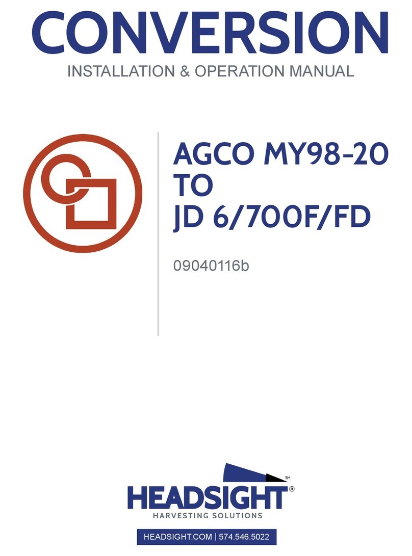 Headsight AGCO MY98-20 User manual Headsight AGCO MY98-20 User manual