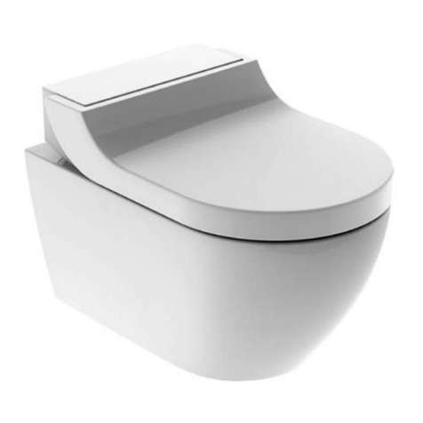 Geberit AQUACLEAN TUMA CLASSIC user manual