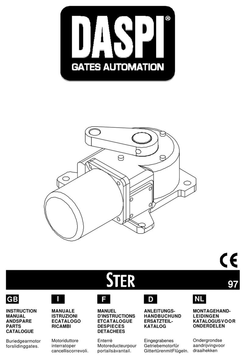 Daspi STER User manual