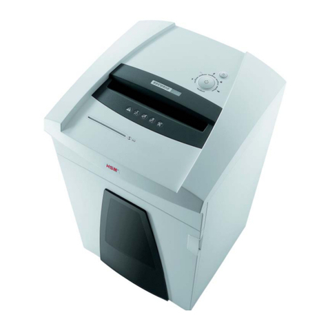 HSM securio P36 operating instructions