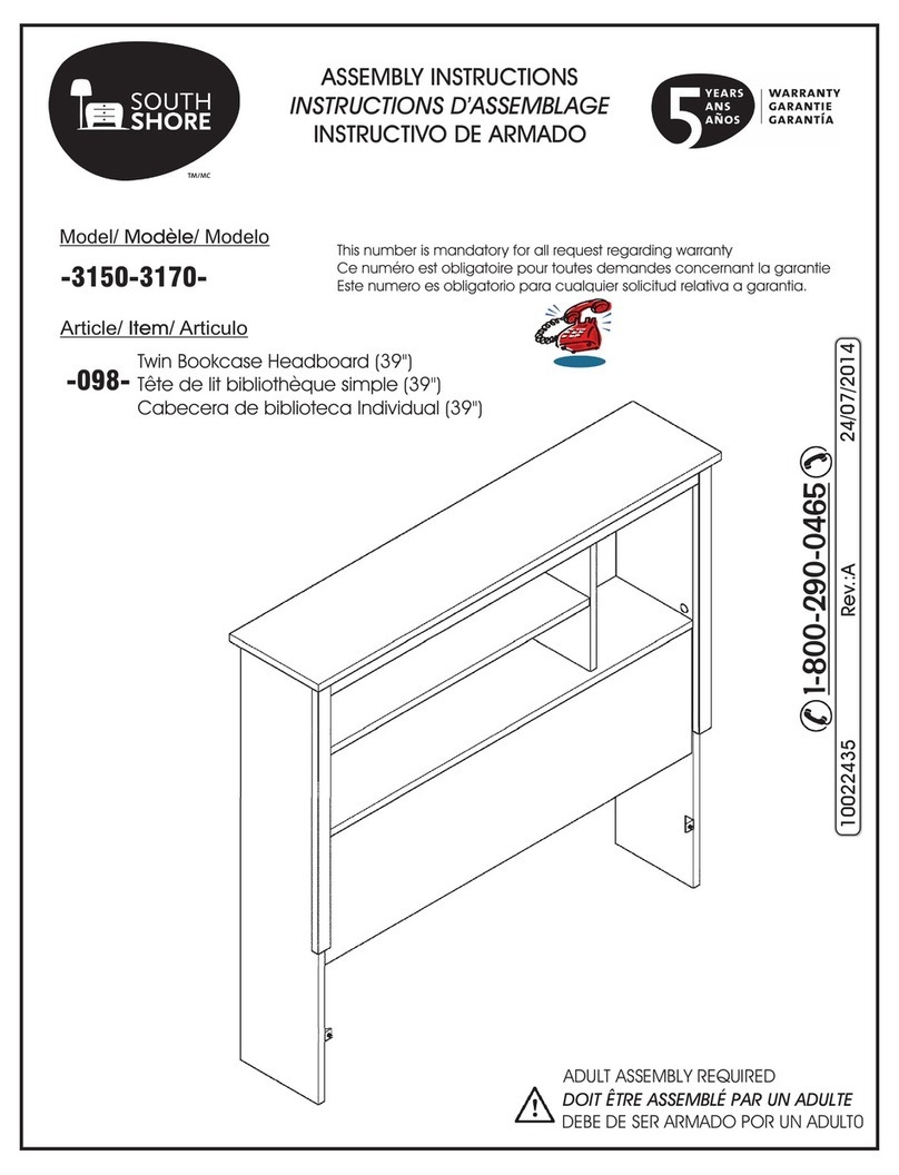 SouthShore 3150 User manual