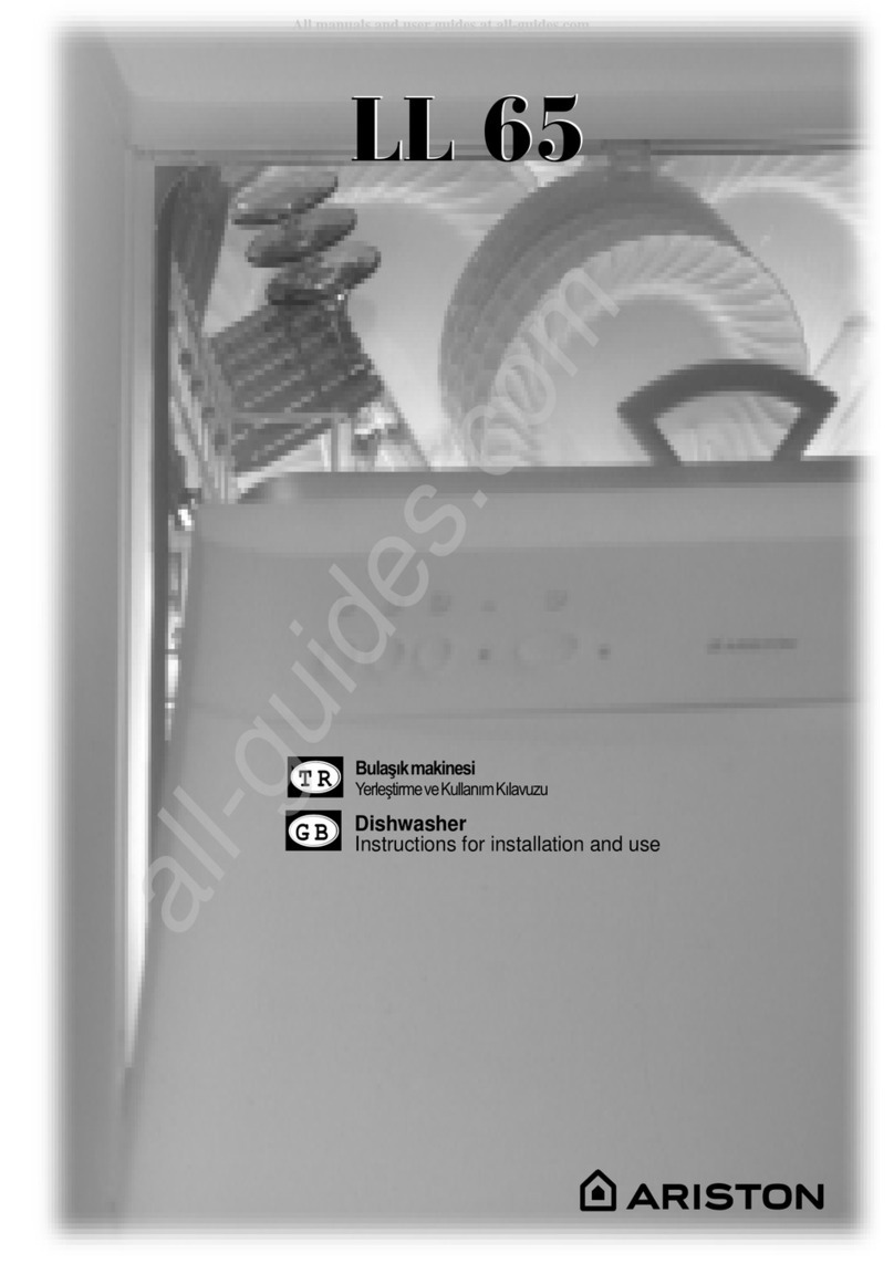 Ariston LL 65 B-S-W Instructions for installation and use