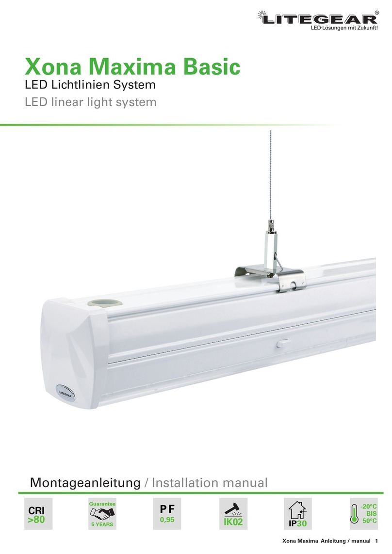 LiteGear Xona Maxima Basic installation manual