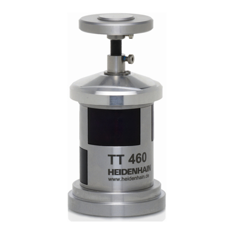HEIDENHAIN TT 460 Mounting instructions