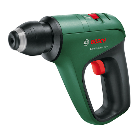 Bosch EasyHammer 12V Original instructions
