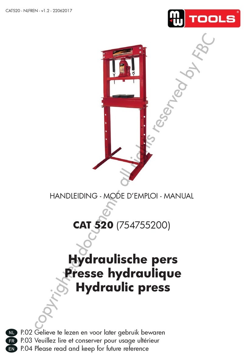 Vynckier CAT520 manual