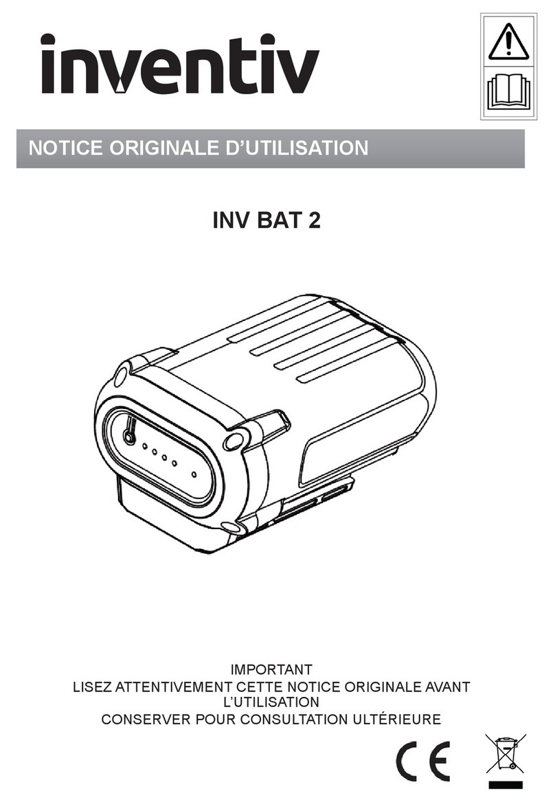inventiv INV BAT2 Translation from Original Instruction Manual inventiv INV BAT2 Translation from Original Instruction Manual