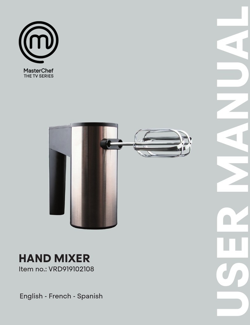 MasterChef VRD919102108 User manual