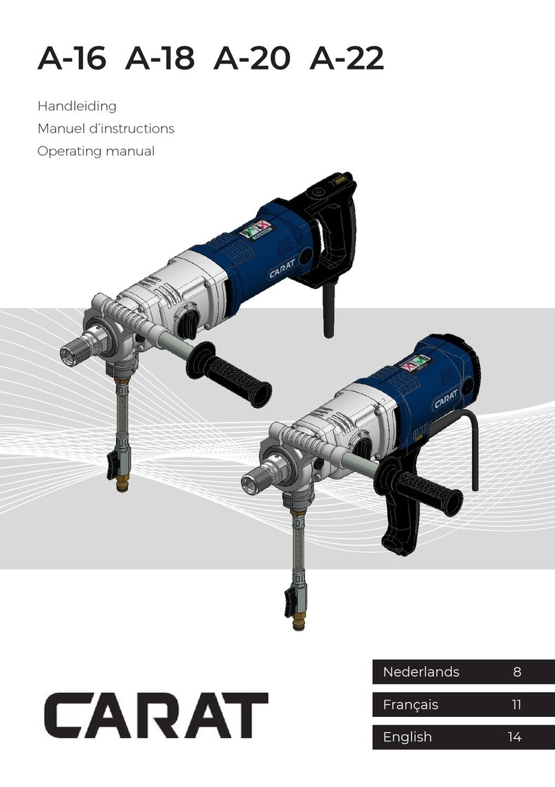 Carat A-16 Series operating manual