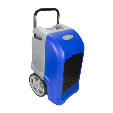 JOHNY VAC JVDHUM70 User manual