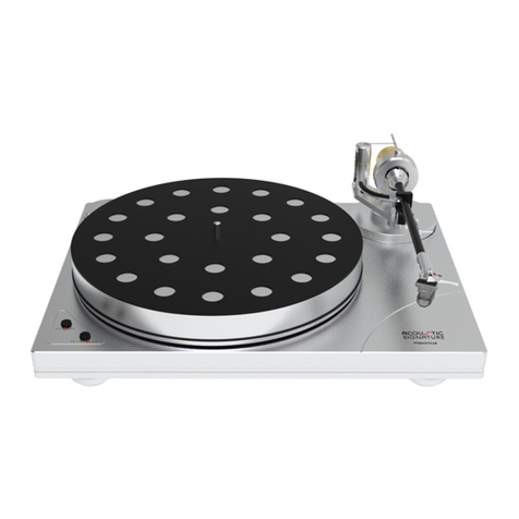 Acoustic Signature Maximus SE User manual