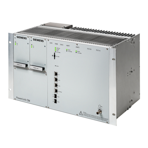 Siemens PowerLink CM User manual Siemens PowerLink CM User manual