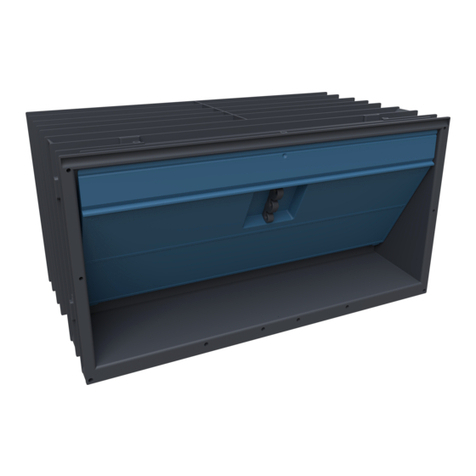 Skov DA 1200 Wall Inlet Installation instructions manual Skov DA 1200 Wall Inlet Installation instructions manual