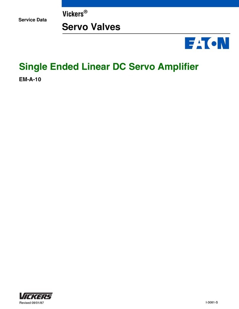 Eaton Vickers EM-A-10 Service data