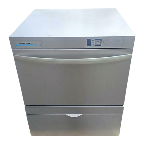 Winterhalter Gastronom GS 202 operating instructions