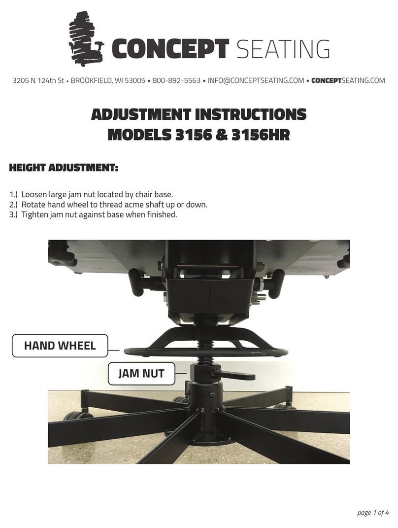Concept Seating 3156 Guide