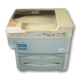 Konica Minolta 1216 How to use