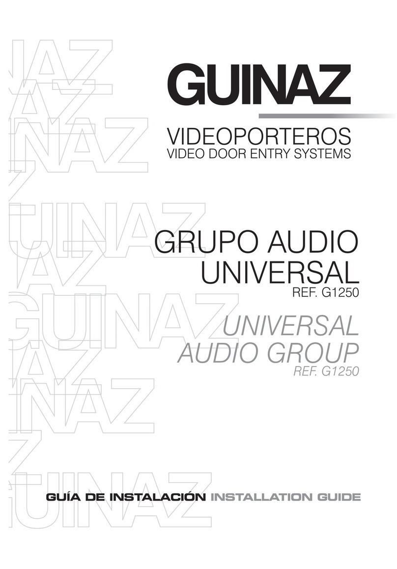 Guinaz G1250 User manual