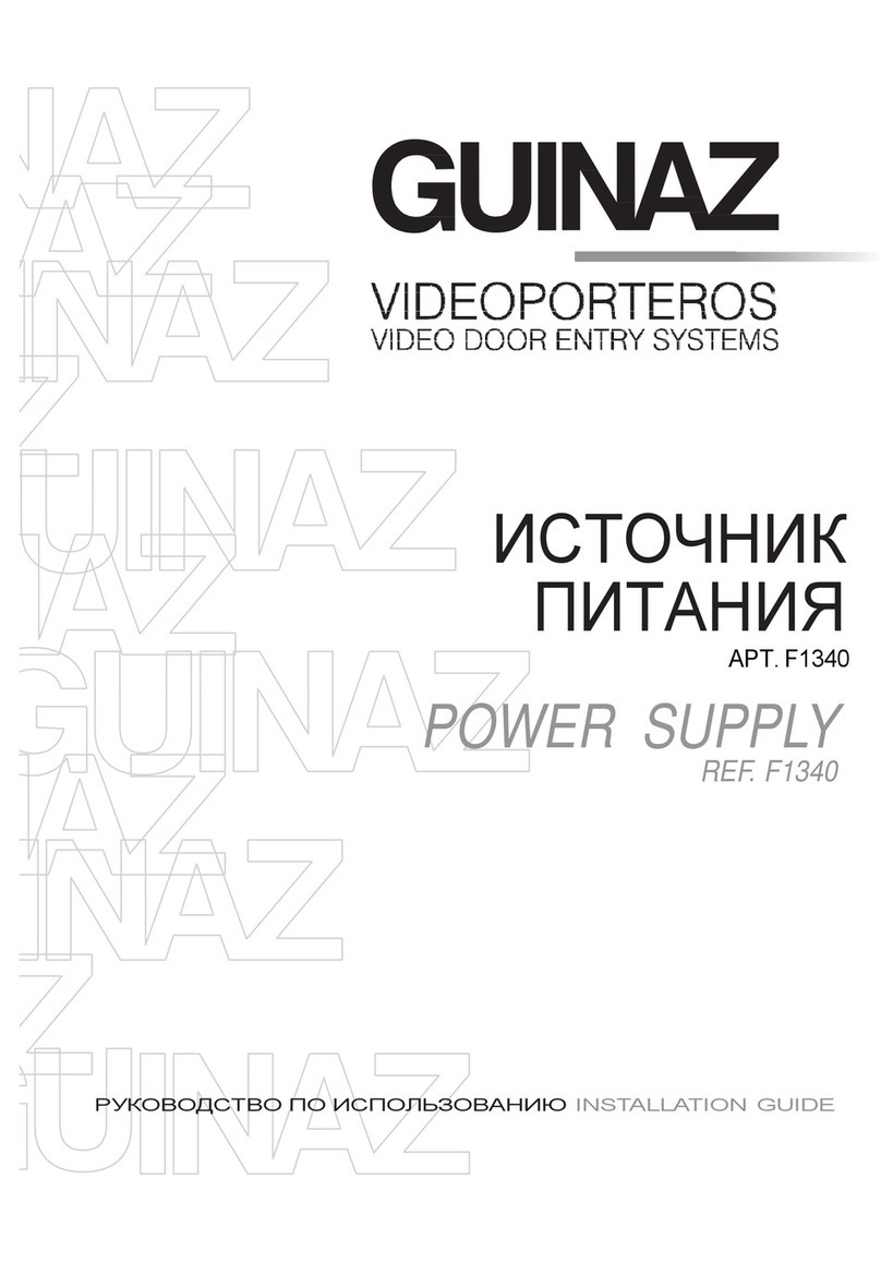 Guinaz F1340 installation guide