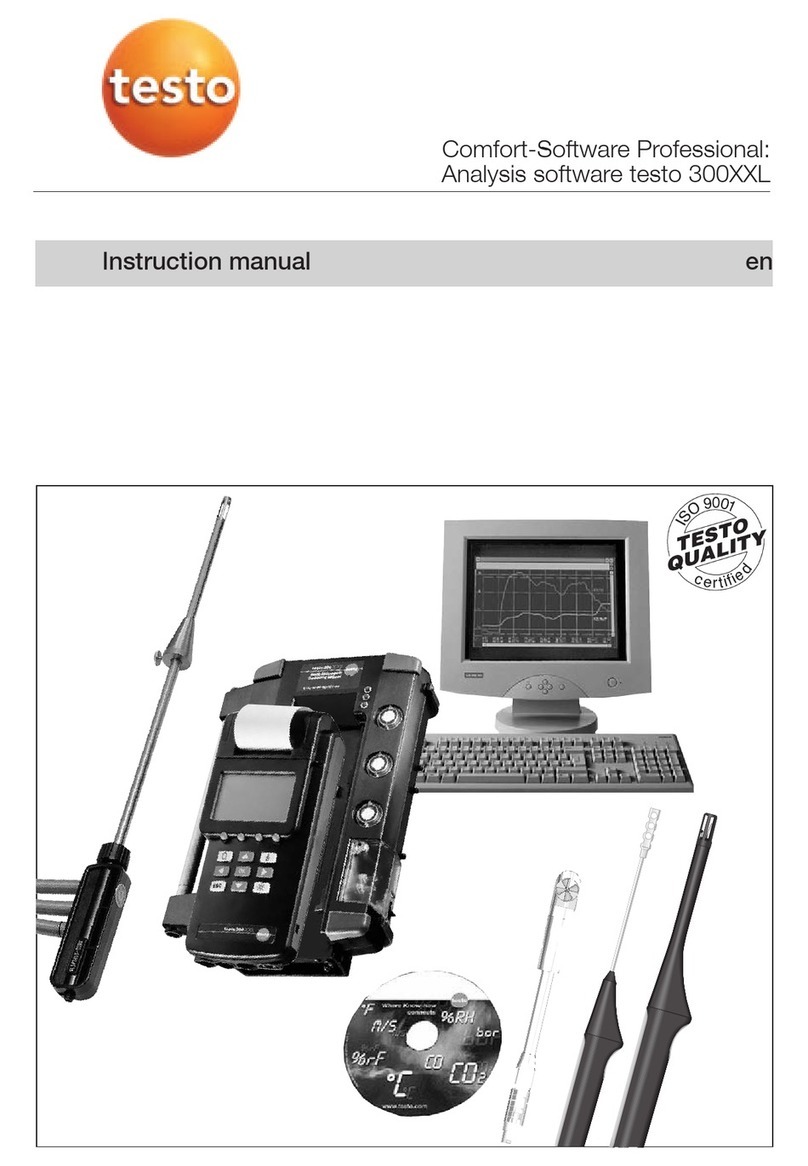 TESTO 300 XXL instruction manual