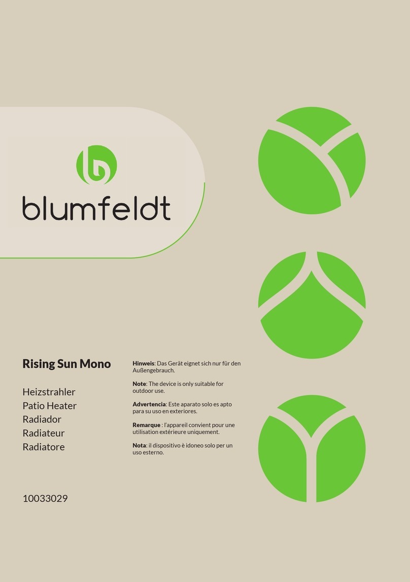 Blumfeldt Rising Sun Mono User manual