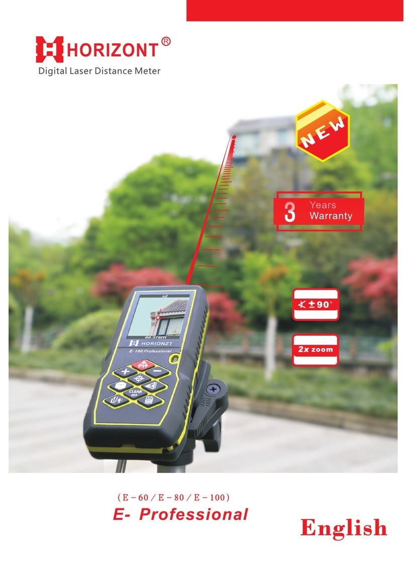 Horizont E Series user manual