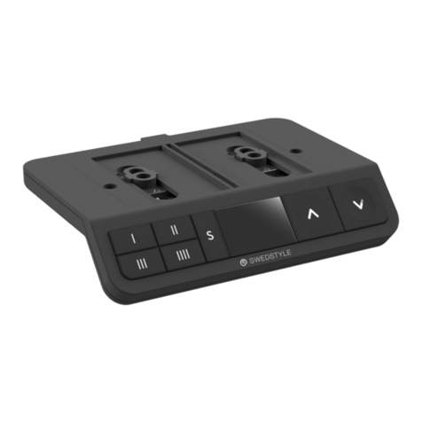 Swedstyle Memory S operating manual