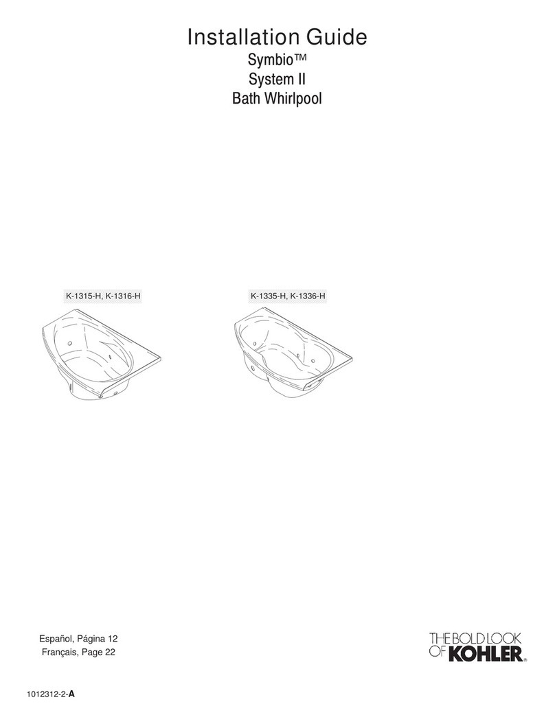 Kohler Symbio K-1315-H User manual