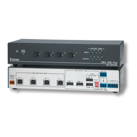Extron electronics SW USB Series user guide