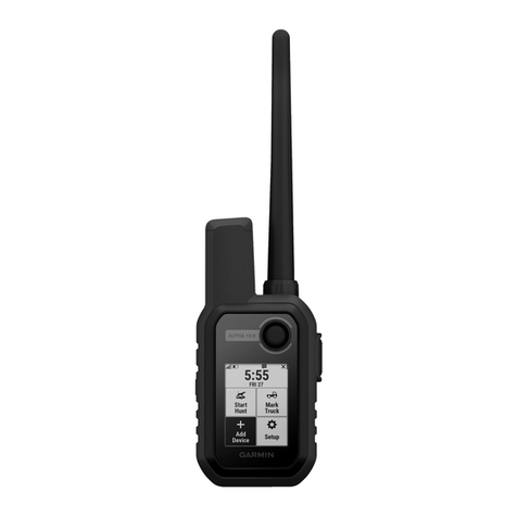 Garmin ALPHA 10 User manual