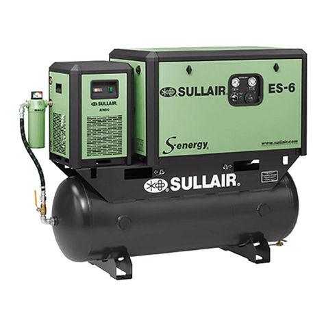 Sullair ES-6 series Installation and maintenance instructions