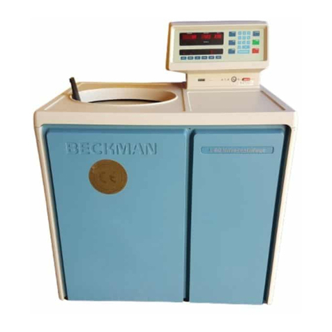 Beckman Coulter Optima L Series User manual