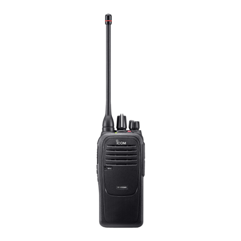 Icom IC-V10MR User manual Icom IC-V10MR User manual