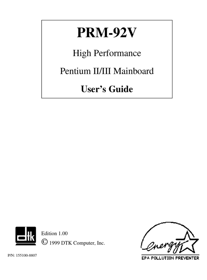 DTK PRM-92V user guide