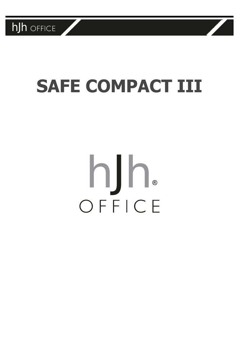 HJH office SAFE COMPACT III instruction manual