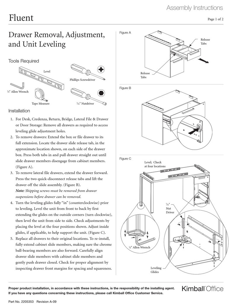 Kimball Fluent Assembly instructions