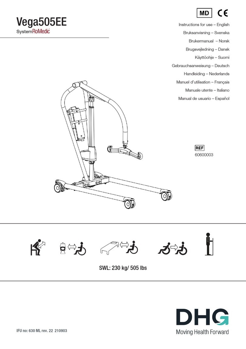 RoMedic Vega505EE Instructions for use