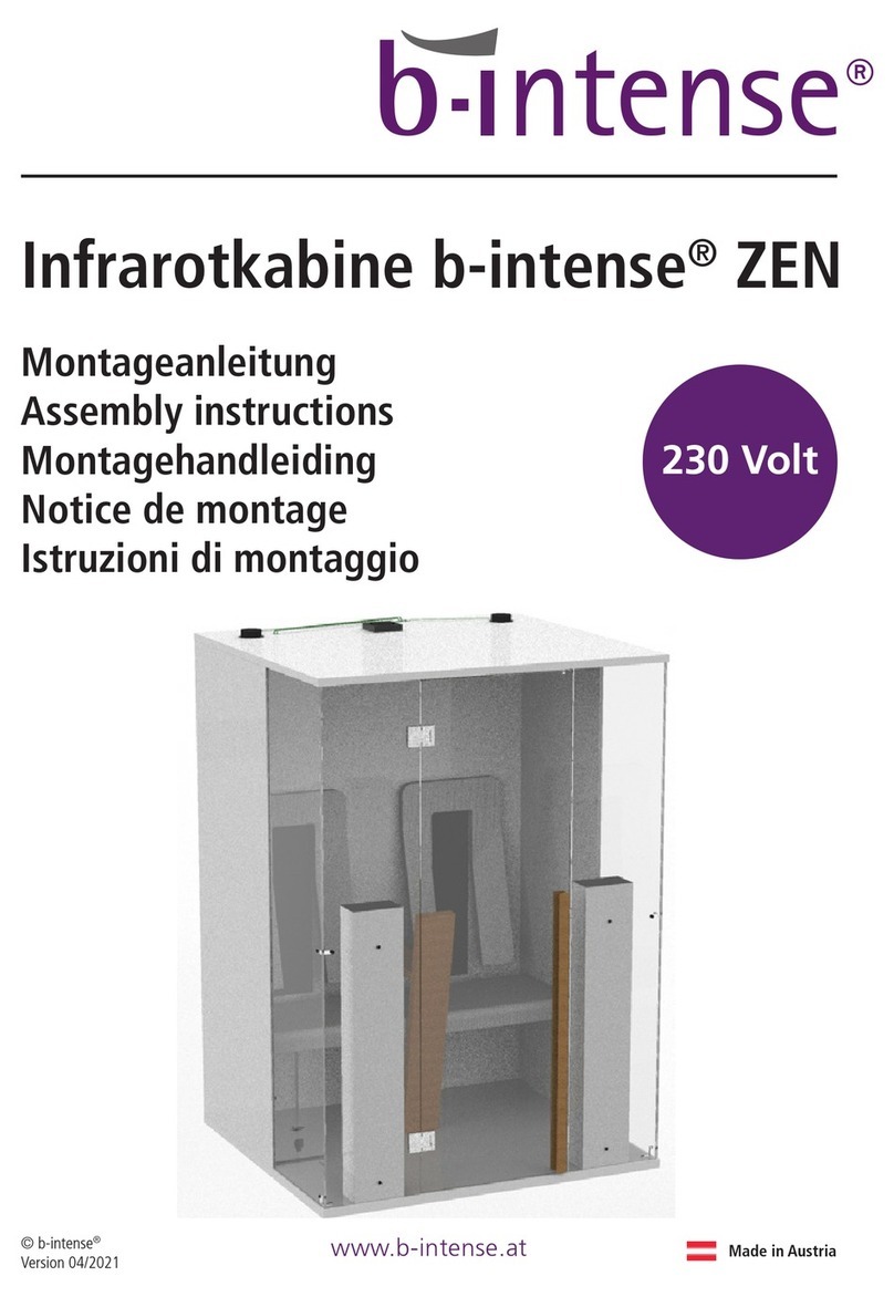 b-intense Zen User manual