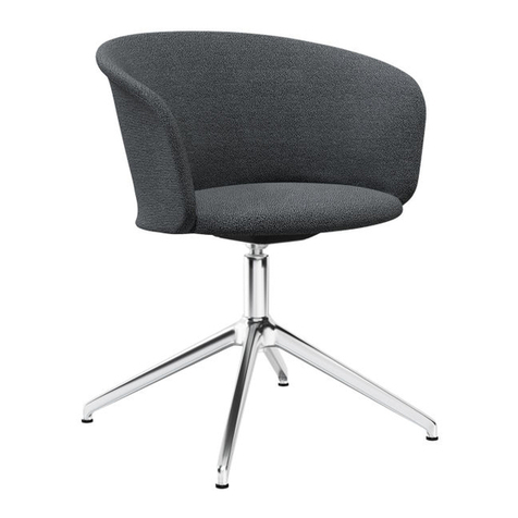 Hem Kendo Swivel Chair Assembly instruction
