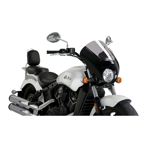 CUSTOMACCES INDIAN SCOUT User manual