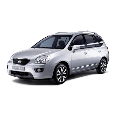 Kia Carens 2009 User manual