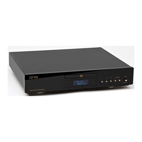 Onix CD-15 manual