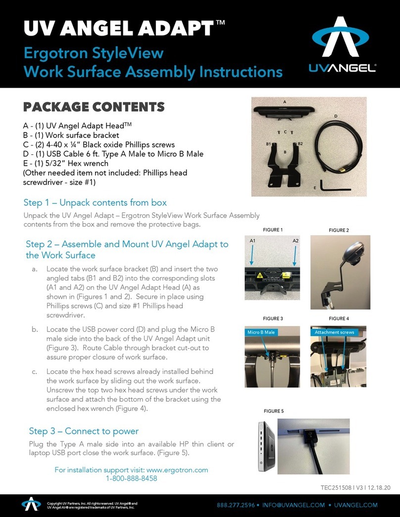 UV Angel ADAPT Assembly instructions