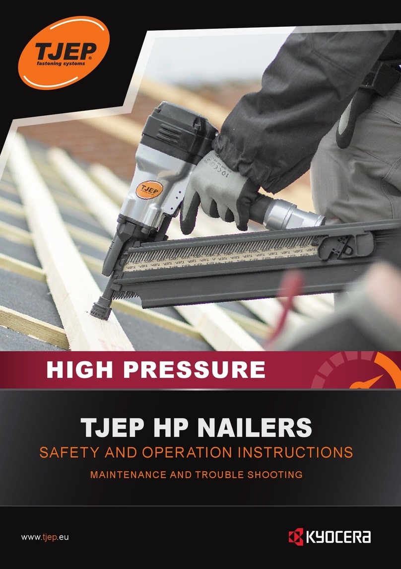 TJEP KYOCERA TJEP-000020 Safety and operation instructions